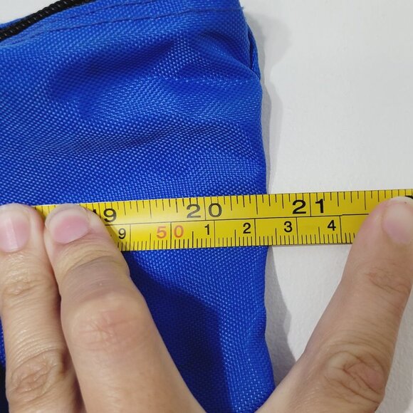 Bossi Sport Club | Retro Style Colorblock Tote Bag Dual Handel Zipper Pockets - Picture 5 of 8